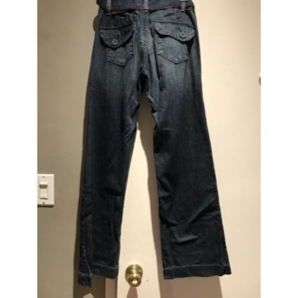 aeropostale  Avery wide leg jeans with belt size women 00 - NWT - Picture 4 of 7